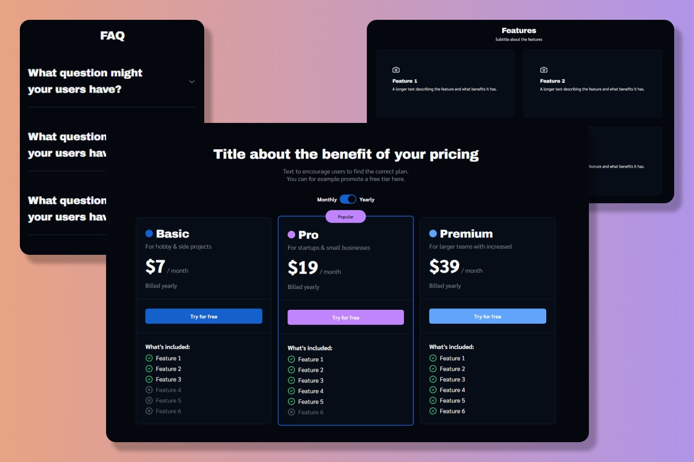 Landing Page NextJet