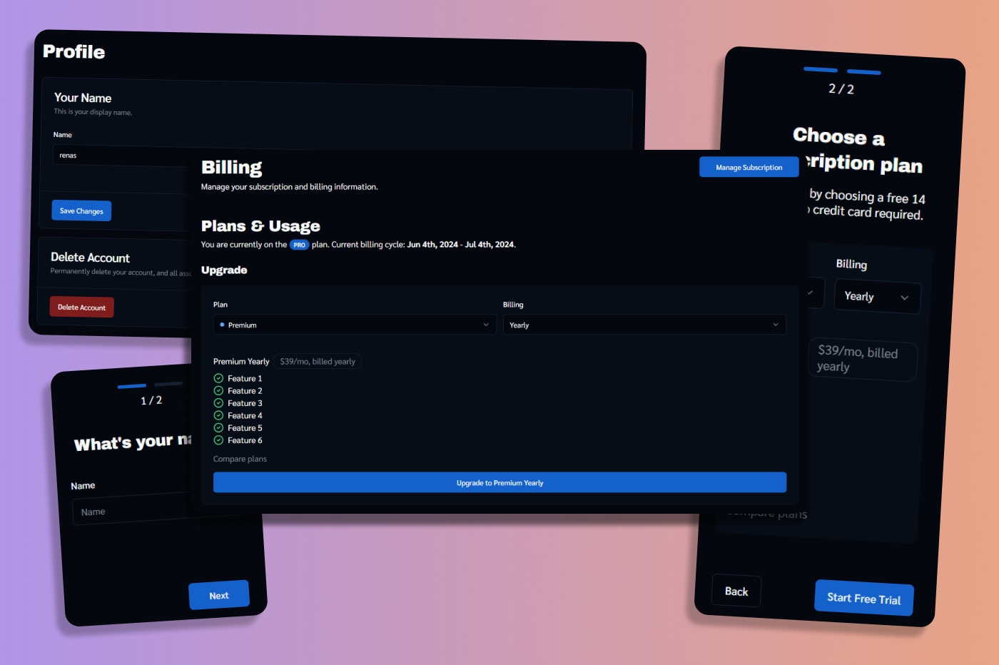 User Dashboard